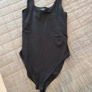 Old Navy Black Cotton Tank One-Piece